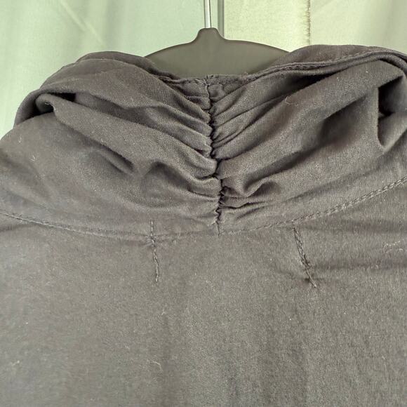 XCVI 2X Military-Inspired Smocked Sleeve Utility-Chic Steampunk-Lite Jacket - Picture 8 of 12